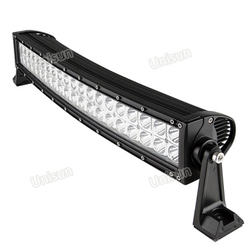 Barra de luces todoterreno de doble fila curva LED CREE de 21,5 pulgadas y 120 W